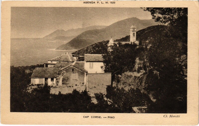Carte postale ancienne Pino Vue Generale