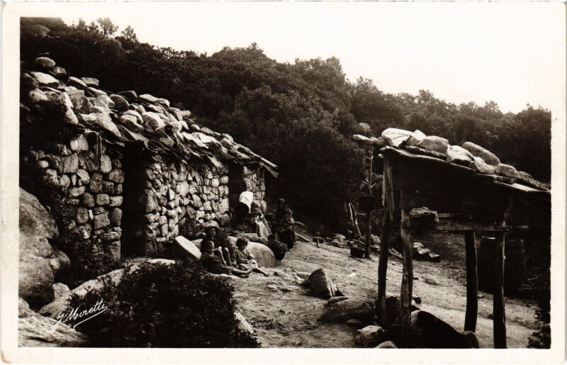 Carte postale ancienne Bergerie