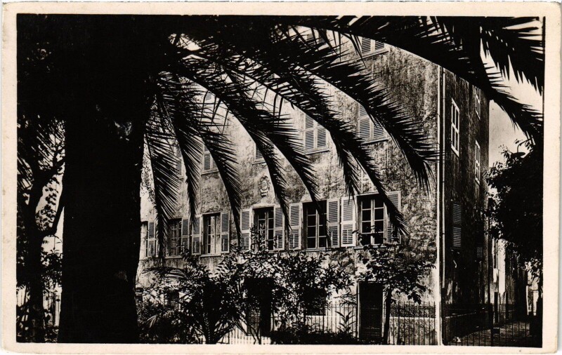 Carte postale ancienne Ajaccio La Maison ou Naquit Napoleon I à Ajaccio