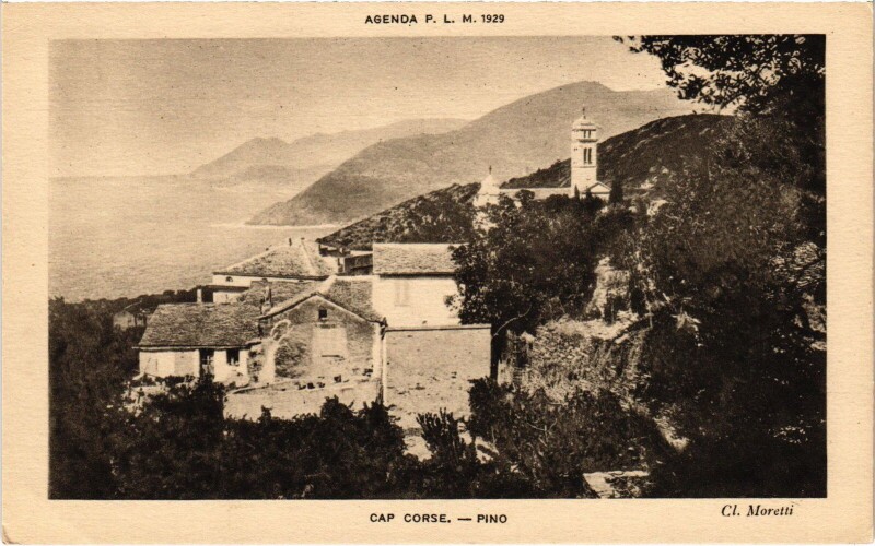 Carte postale ancienne Pino Vue Generale