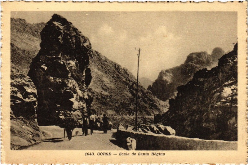 Carte postale ancienne Scala de Santa Regina