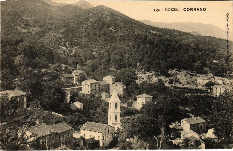 Carte postale ancienne Corrano Vue Generale