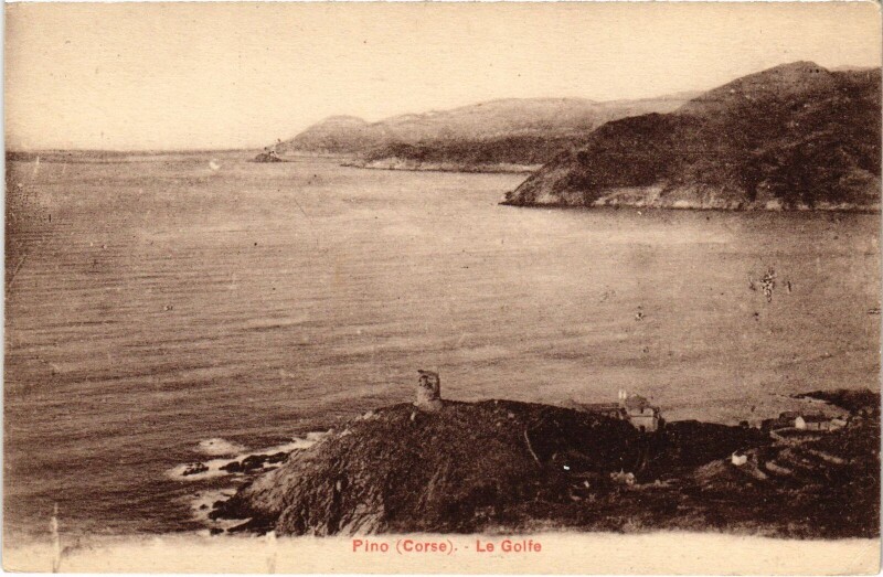 Carte postale ancienne Pino Le Golfe