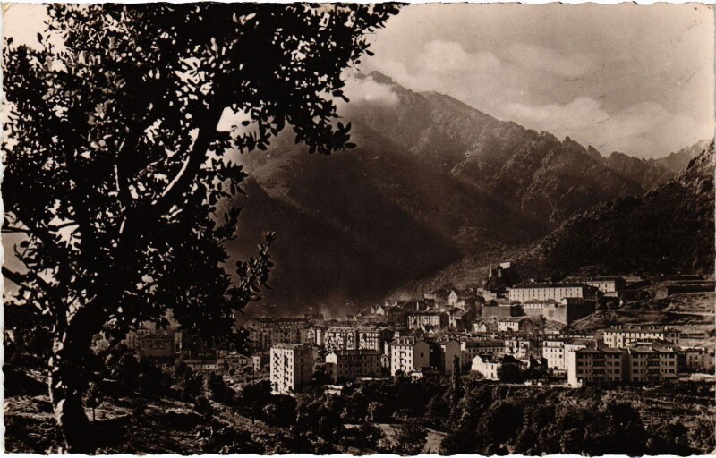 Carte postale ancienne Corte Vue Generale à Corte