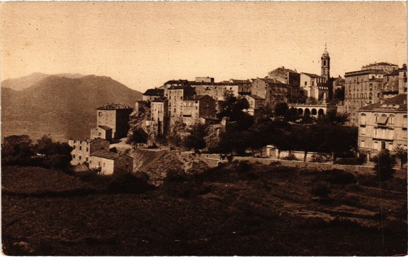 Carte postale ancienne Sartene Vue Generale