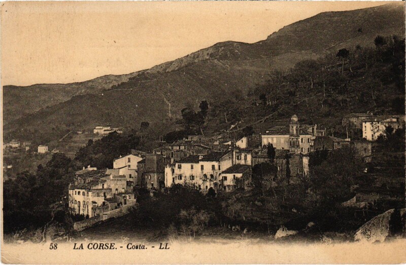 Carte postale ancienne Costa Vue Generale à Costa
