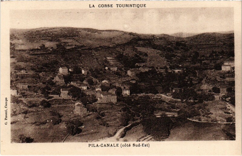 Carte postale ancienne Pila-Canale Cote Sud-Est