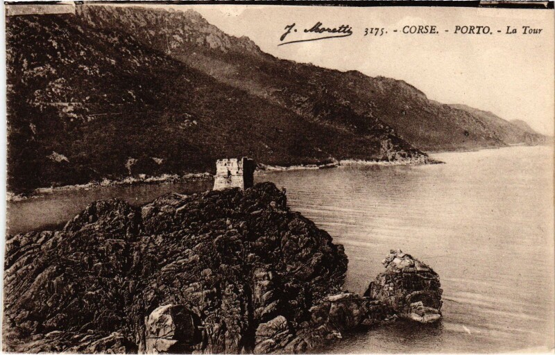 Carte postale ancienne Porto - La Tour