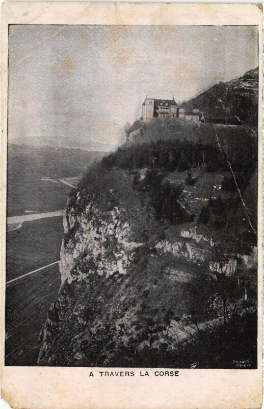 Carte postale ancienne A Travers la Corse