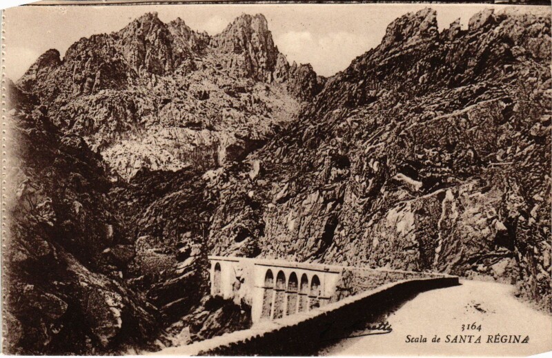Carte postale ancienne Scala de Santa Regina