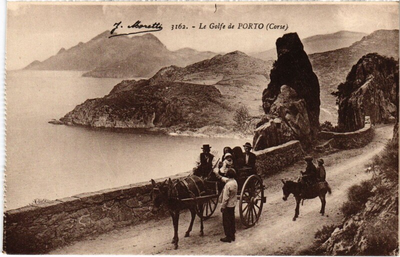 Carte postale ancienne Le Golfe de Porto