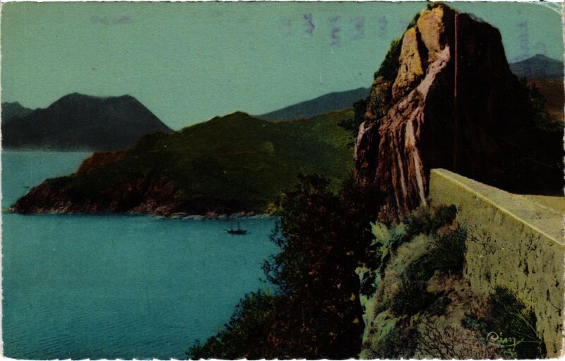 Carte postale ancienne Golfe du Porto - Pointe Girolata