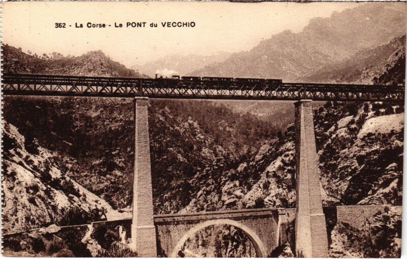 Carte postale ancienne Le Pont du Vecchio