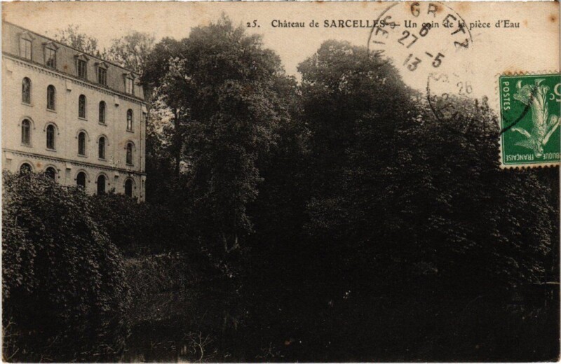 Carte postale ancienne Sarcelles Le Chateau France à Sarcelles