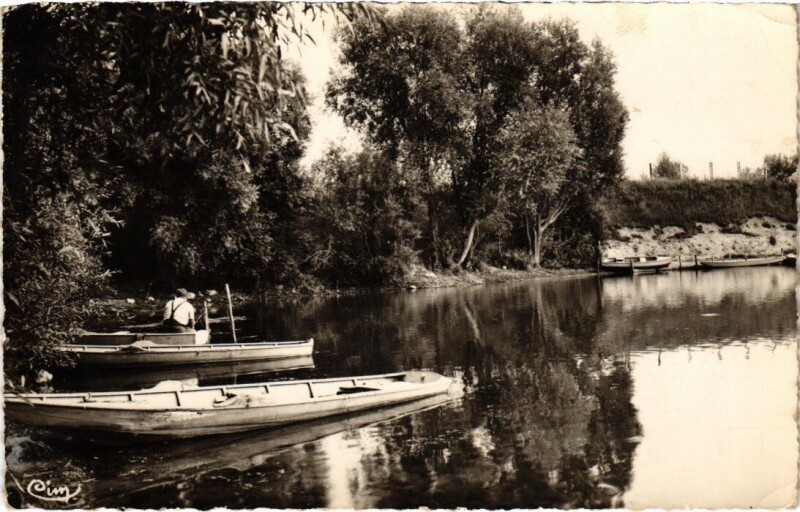 Carte postale ancienne Cergy Les Etangs France à Cergy
