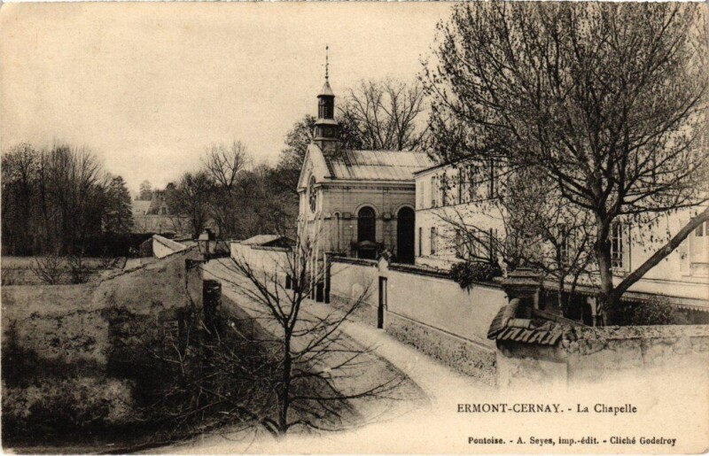 Carte postale ancienne Ermont La Chapelle France à Ermont