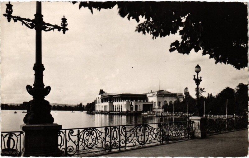 Carte postale ancienne Enghien les Bains Le Casino France à Enghien-les-Bains