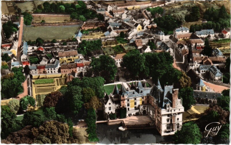 Carte postale ancienne Vigny Vue Generale France à Vigny