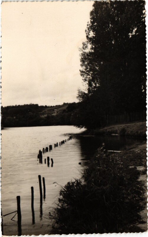 Carte postale ancienne Cergy La Piscine France à Cergy
