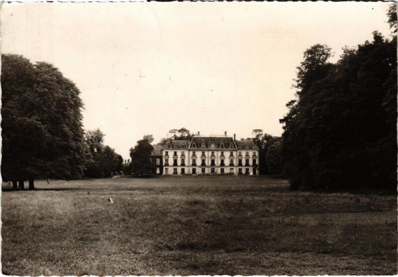Carte postale ancienne Pontoise Ecole Saint-Martin, Le Chateau France à Pontoise
