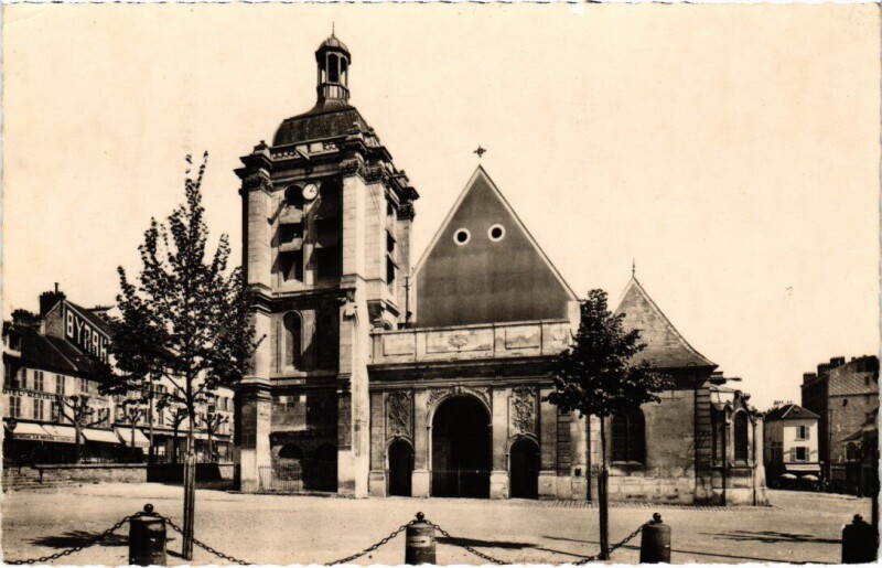 Carte postale ancienne Pontoise Eglise Notre-Dame France à Pontoise