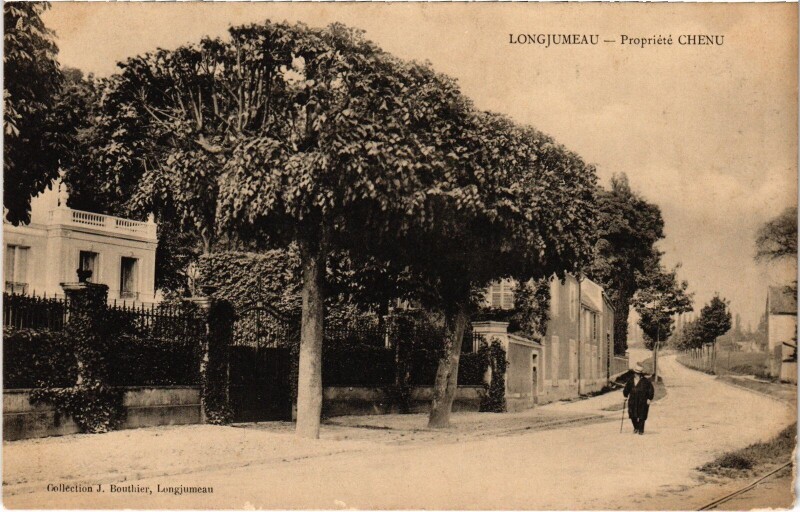 Carte postale ancienne Longjumeau Propr. Chenu à Longjumeau