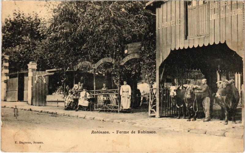 Carte postale ancienne Robinson Ferme de Robinson