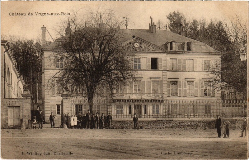 Carte postale ancienne Chateau de Vrigne-aux-Bois à Vrigne aux Bois