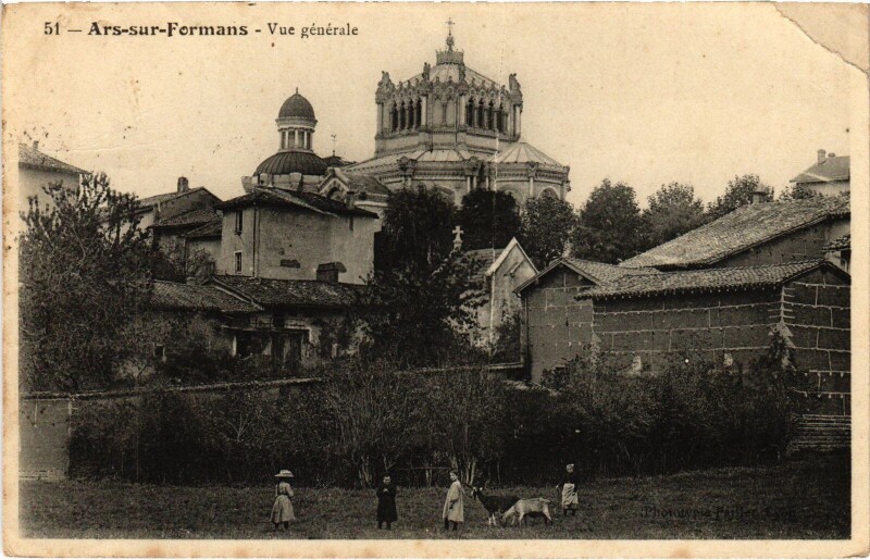 Carte postale ancienne Ars vue generale