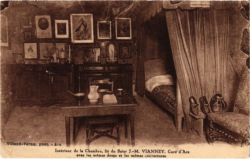 Carte postale ancienne Ars Interieur ed la Chambre