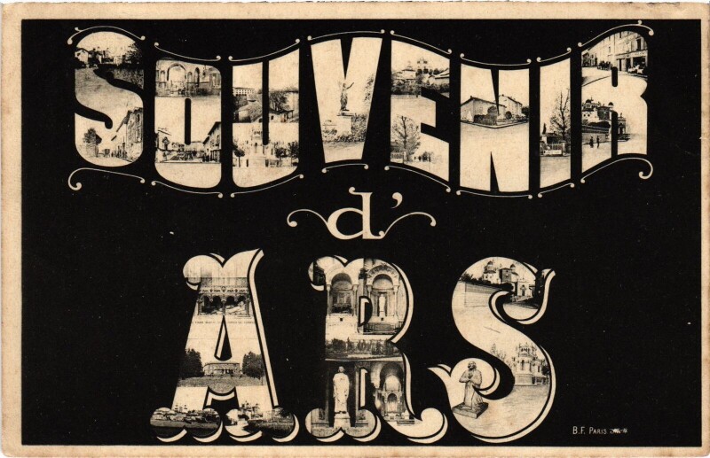 Carte postale ancienne Ars souvenir