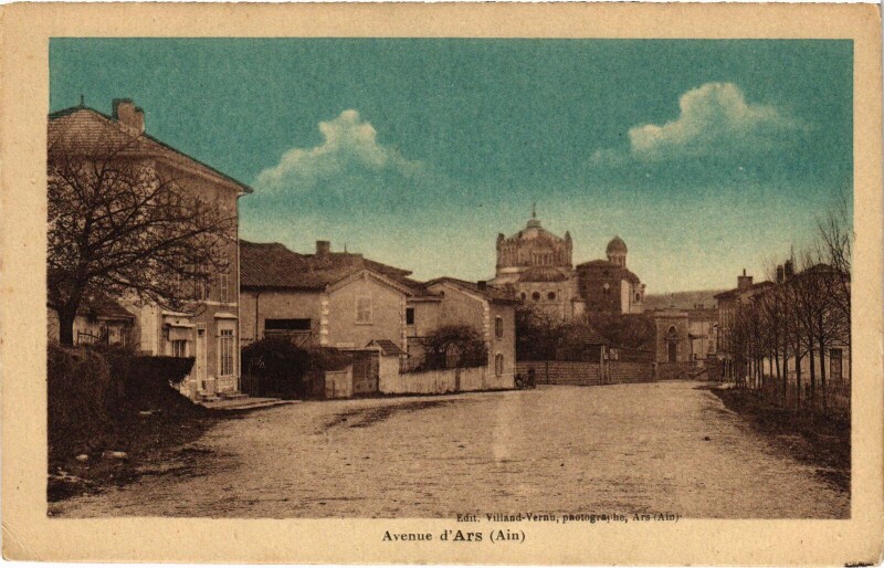 Carte postale ancienne Ars Avenue