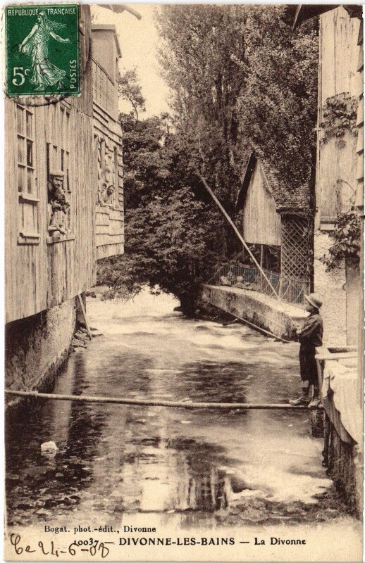 Carte postale ancienne Divonne La Divonne