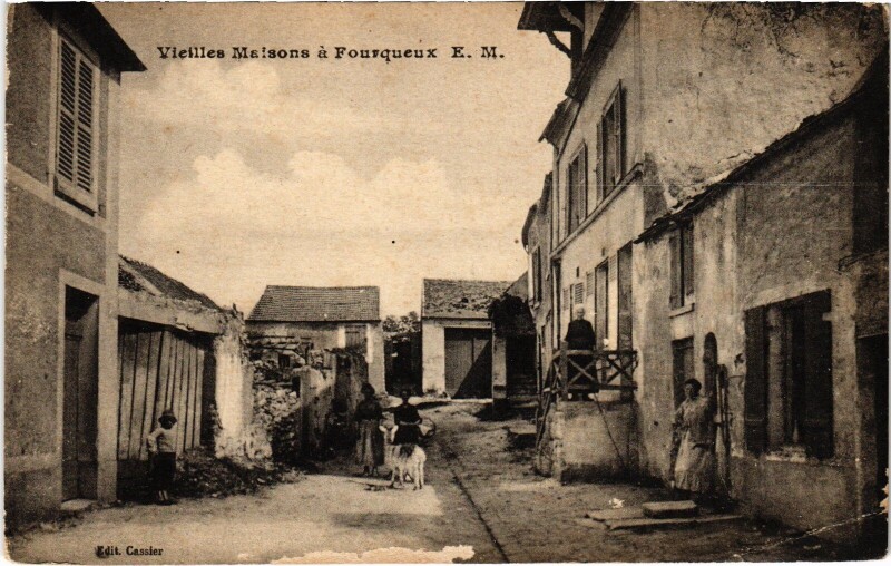 Carte postale ancienne Fourqueux Vieilles Maisons