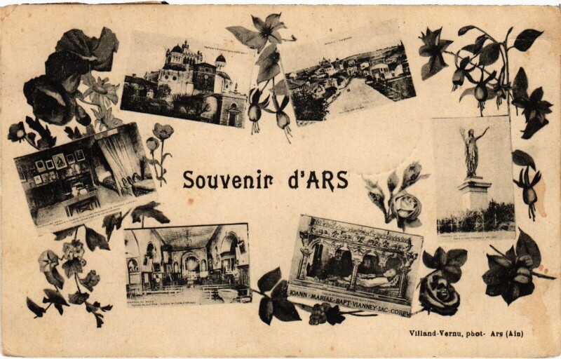 Carte postale ancienne Ars souvenir