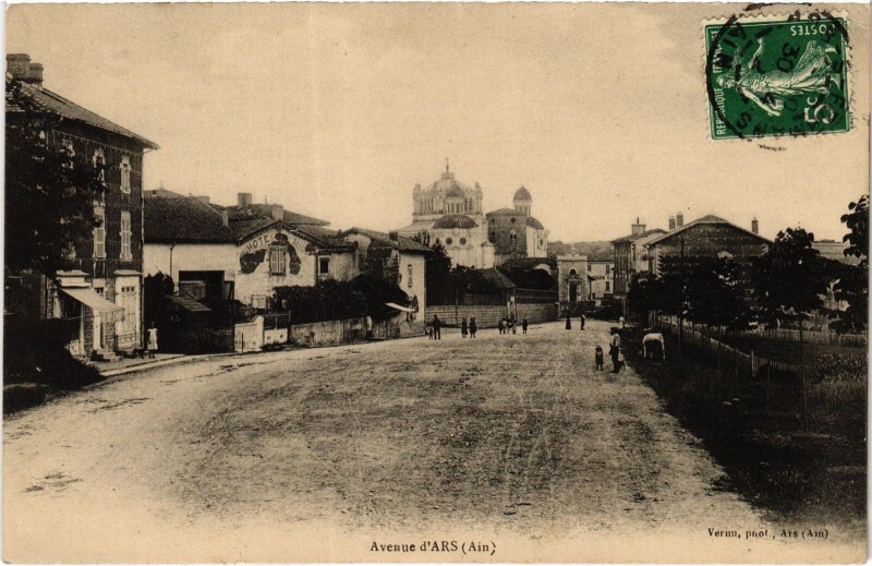 Carte postale ancienne Ars Avenue
