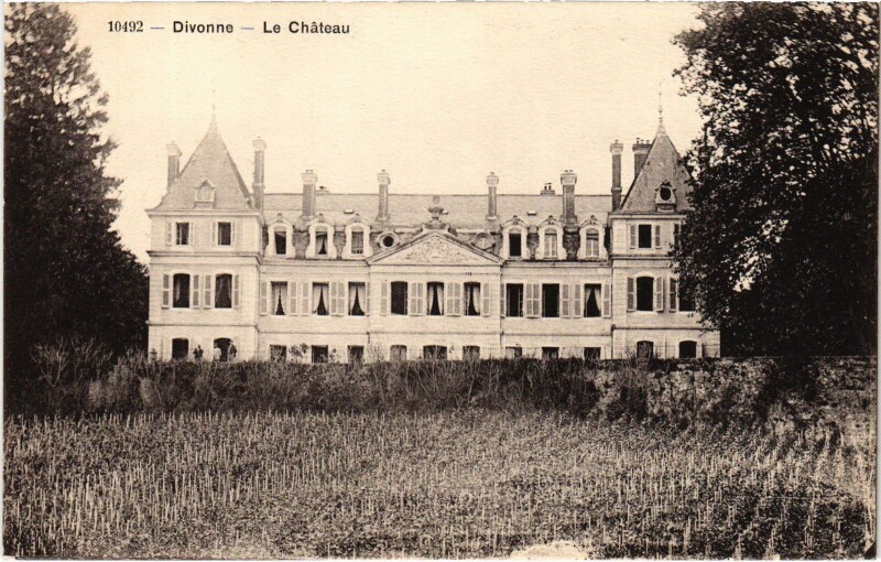 Carte postale ancienne Divonne Le Chateau