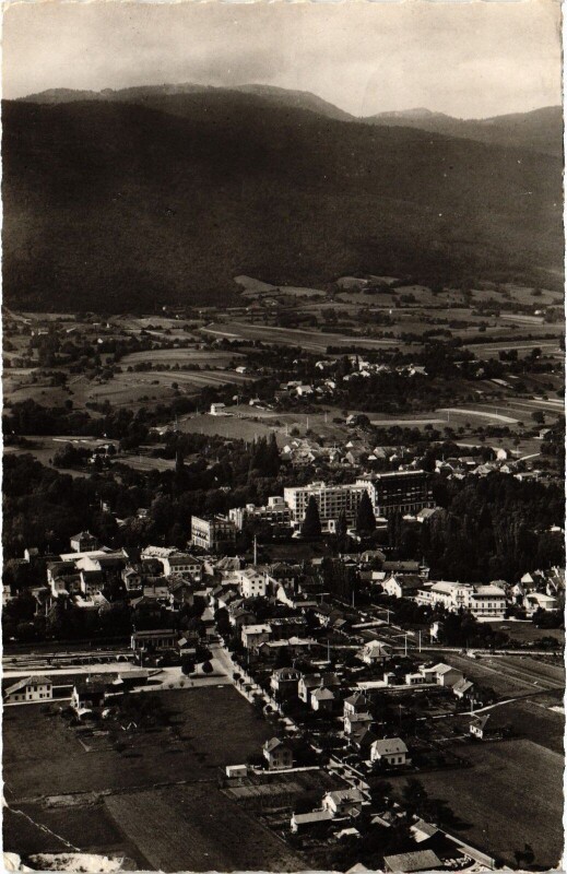 Carte postale ancienne Divonne vue generale