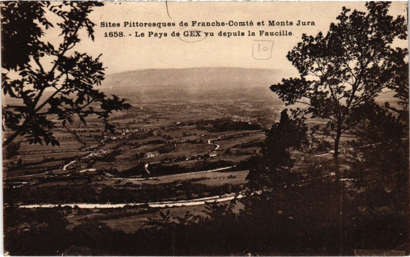 Carte postale ancienne Gex