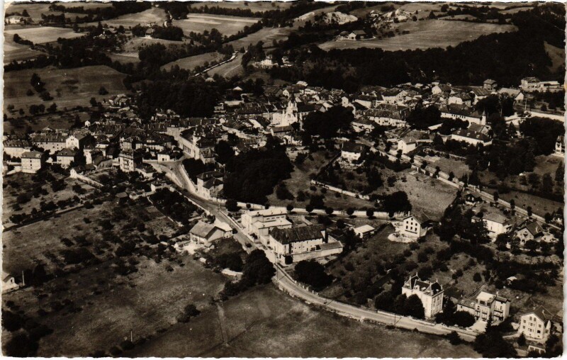 Carte postale ancienne Gex vue generale