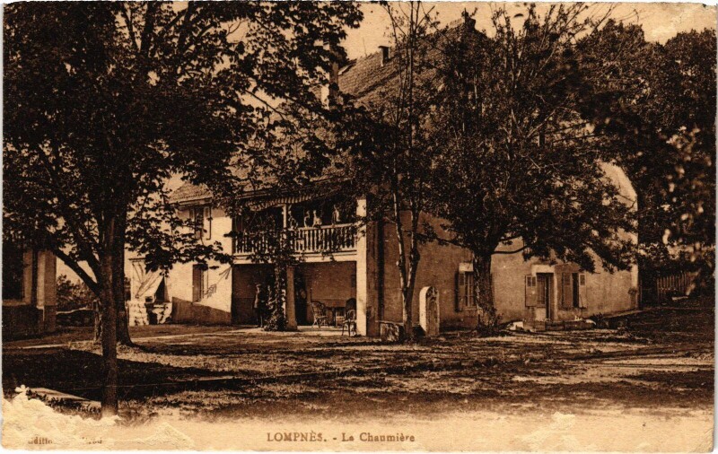 Carte postale ancienne Hauteville La Chaumiere