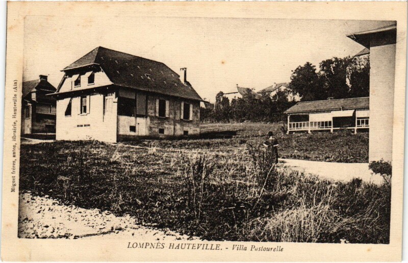Carte postale ancienne Hauteville Villa Pastourelle