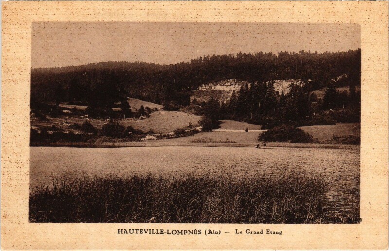 Carte postale ancienne Hauteville Le Grand Etang