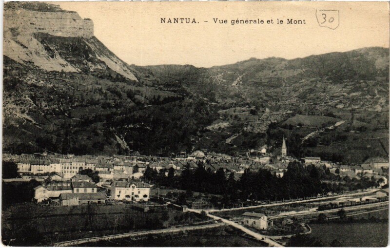 Carte postale ancienne Nantua Tin te Bin à Nantua