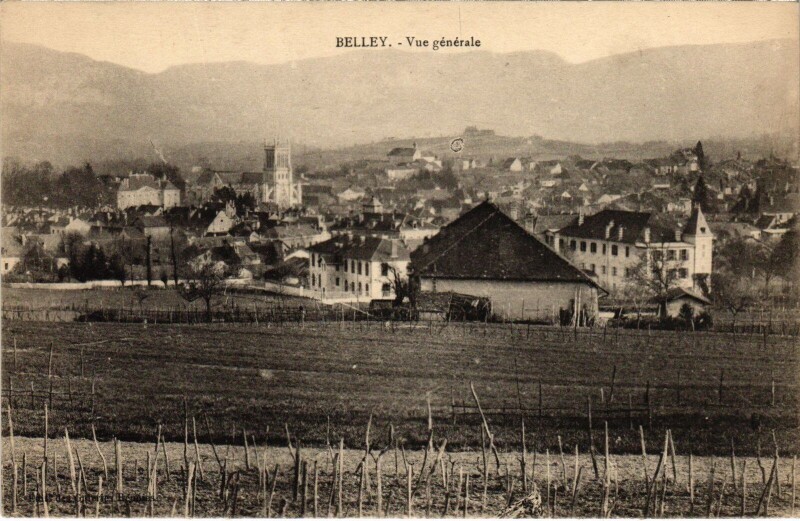 Carte postale ancienne Belley vue generale à Belley