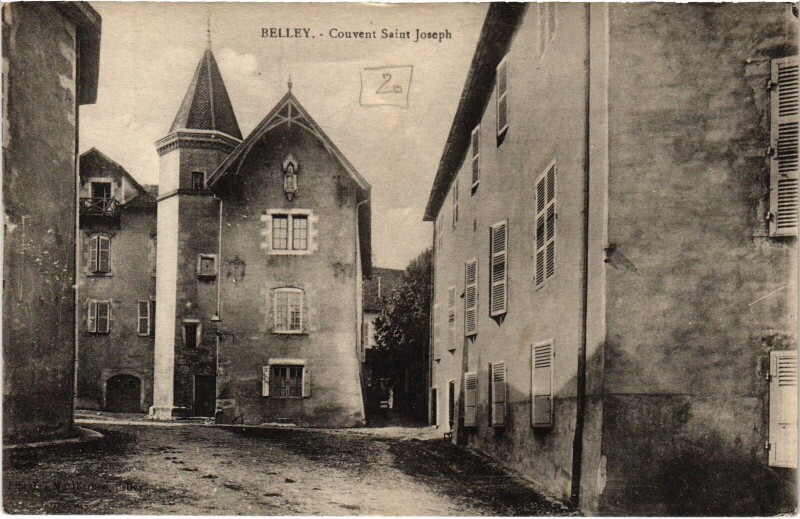 Carte postale ancienne Belley Couvent Saint-Joseph à Belley