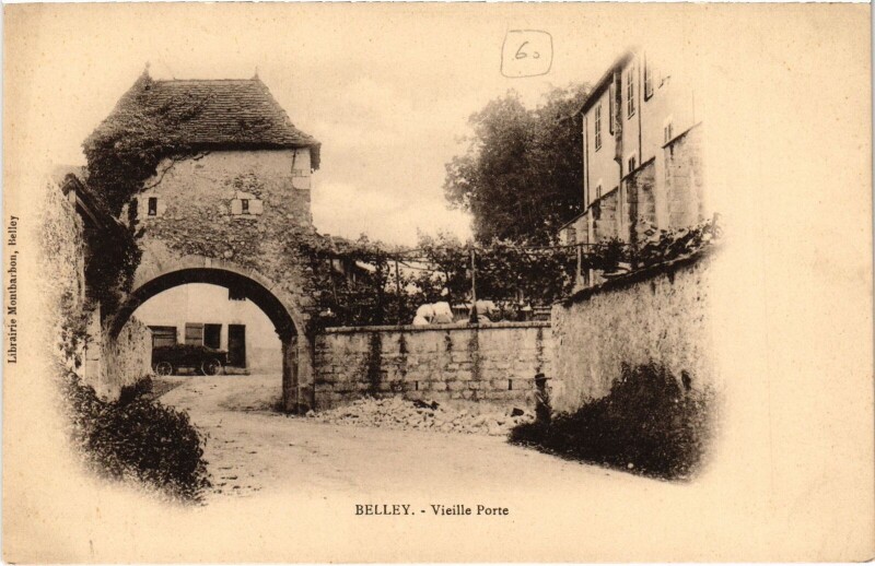 Carte postale ancienne Belley Vieille Porte à Belley