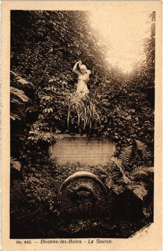 Carte postale ancienne Divonne La Source