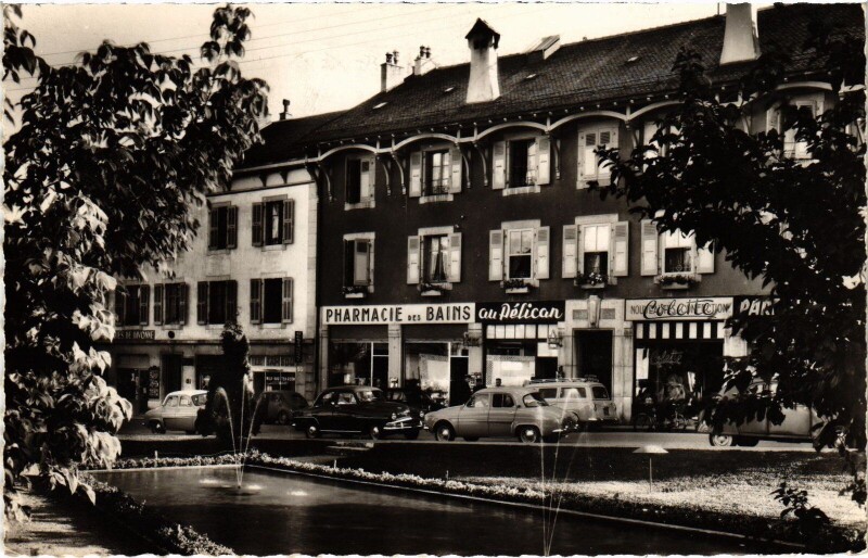 Carte postale ancienne Divonne Un joli coin