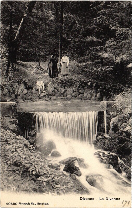 Carte postale ancienne Divonne